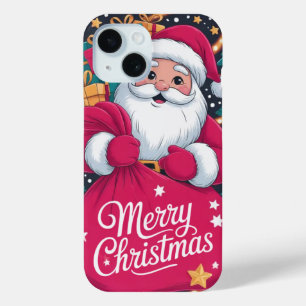 Funda Para iPhone 15 Estuche para iPhone / iPad navidad navideña Santa 