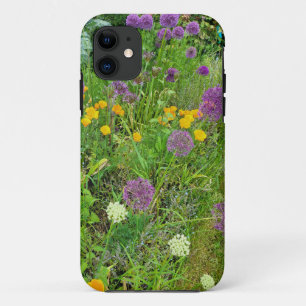 Funda Para iPhone 11 Estuche para iPhone / iPad Perpule Allium