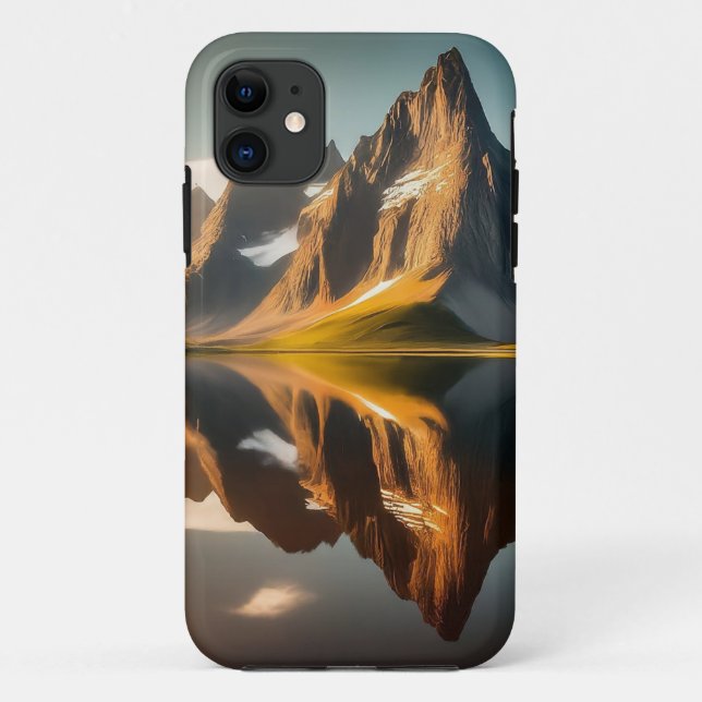 Funda De Case-Mate Para iPhone Estuche para iPhone/iPad reflejado en la serenidad (Reverso)