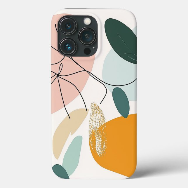 Funda De Case-Mate Para iPhone Estuche para iPhone / iPad Resumen Arte botánico - (Reverso )
