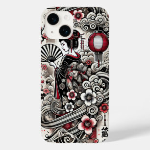 Funda Para iPhone 14 De Case-Mate Estuche para iPhone japonés Geisha - Elegante y du