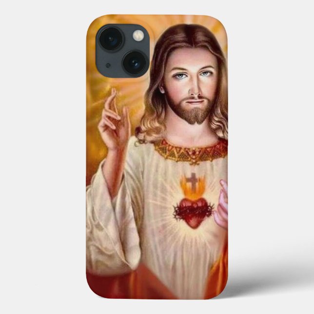 Funda De Case-Mate Para iPhone estuche para iPhone jesus Christ print (Reverso)
