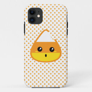 Funda Para iPhone 11 Estuche para iPhone Kawaii Candy Corn