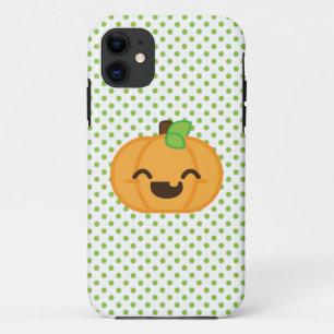 title_seo2 Estuche para iPhone Kawaii Jack O Lanern Pumpkin