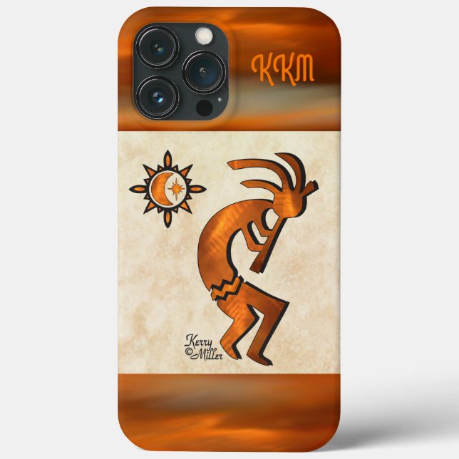 Funda De Case-Mate Para iPhone Estuche para iPhone Kokopelli del suroeste (Reverso )