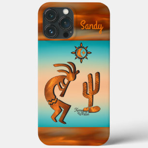 Funda Para iPhone 13 Pro Max Estuche para iPhone Kokopelli del suroeste