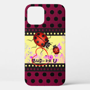 Funda Para iPhone 12 Estuche para iPhone Ladybug Luck Funda-Mate