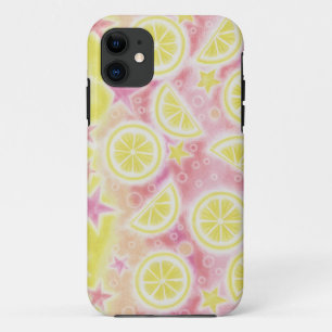 Funda Para iPhone 11 Estuche para iPhone Lemonade rosa