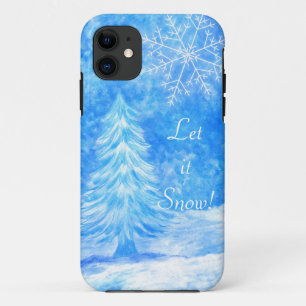 Funda Para iPhone 11 Estuche para iPhone Let it Snow