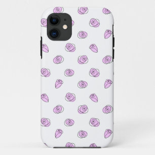 Funda Para iPhone 11 Estuche para iPhone Lilac Multi rosas