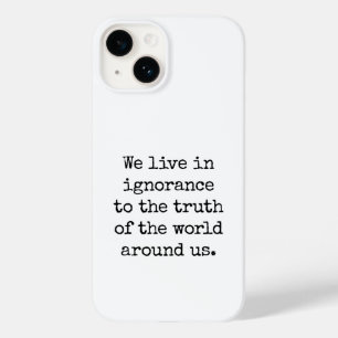 Funda Para iPhone 14 De Case-Mate Estuche para iPhone Live In Ignorance