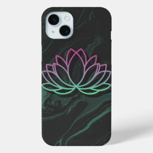 Funda Para iPhone 15 Mini Estuche para iPhone Lotus Design Mindness