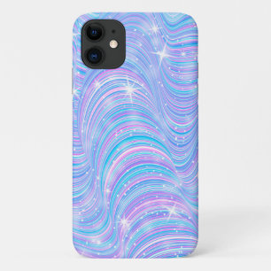 Funda Para iPhone 11 Estuche para iPhone Magical Sparkly Pastel Waves
