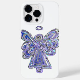 Funda Para iPhone 14 Pro Max De Case-Mate Estuche para iPhone malla de Angel Guardian Púrpur