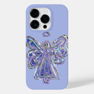 Funda Para iPhone 14 Pro De Case-Mate Estuche para iPhone malla de Angel Guardian Púrpur