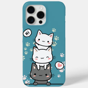Funda Para iPhone 15 Pro Max Estuche para iPhone Masa para gato