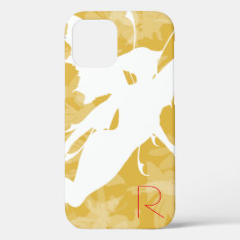 Funda Para iPhone 12 Estuche para iPhone moda Gold Fairy Monograma Fund
