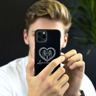 Funda Para iPhone 11 Pro Estuche para iPhone moderno Love Without Limits