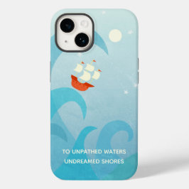 Funda Para iPhone 14 De Case-Mate Estuche para iPhone Nautical Sailing Cita Funda-Ma