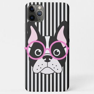 Funda Para iPhone 11 Pro Max Estuche para iPhone o iPad de Bull Dog francés