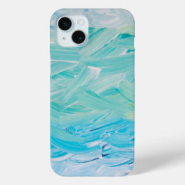 Funda Para iPhone 15 Mini Estuche para iPhone Ocean Shades de Blue Funda-Mat