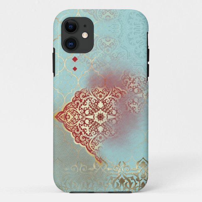 Funda De Case-Mate Para iPhone Estuche para iPhone Oriental Glow (Reverso)
