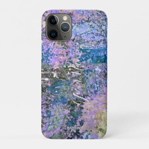 Funda Para iPhone 11 Pro Estuche para iPhone Paint Splatter Look blue - HAM