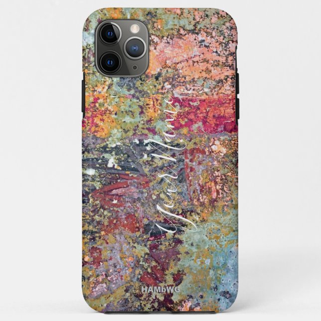 Funda De Case-Mate Para iPhone Estuche para iPhone Paint Splatter Look peach HAMb (Reverso)