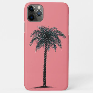 Funda Para iPhone 11 Pro Max Estuche para iPhone Palm Tree para Navidades bonit