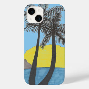 Funda Para iPhone 14 De Case-Mate Estuche para iPhone Palm Tree Tropical