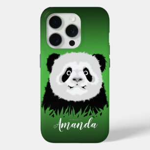 Funda Para iPhone 15 Pro Estuche para iPhone Panda Bear Funda-Mate