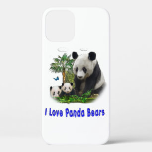 Funda Para iPhone 12 Estuche para iPhone Panda Bear Funda-Mate