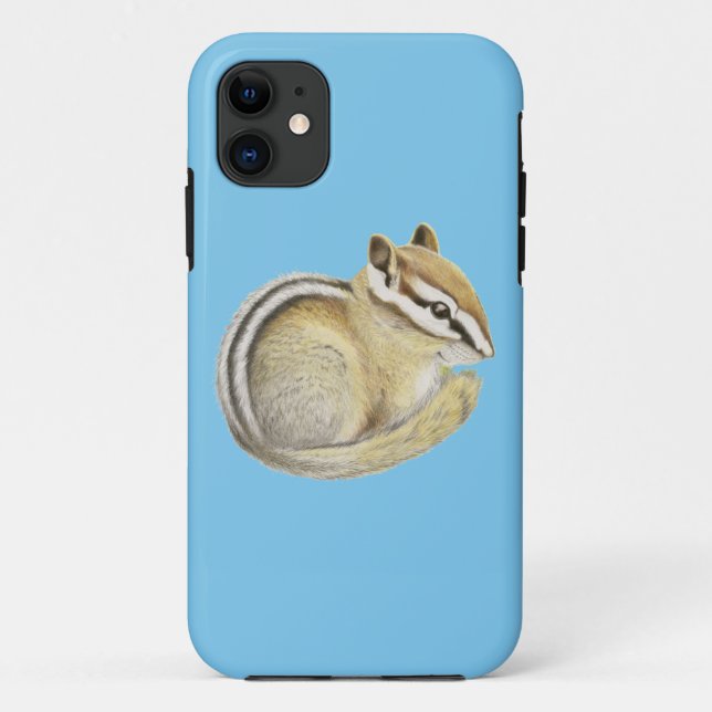 Funda De Case-Mate Para iPhone Estuche para iPhone para bebé Chipmunk Funda-Mate (Reverso)