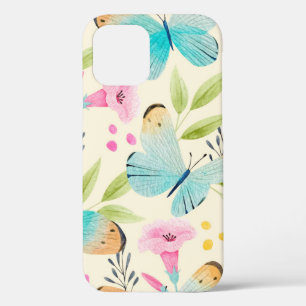 12 Estuche para iPhone para Funda de mariposa y marip