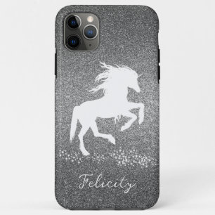 11 Pro Max Estuche para iPhone para Funda de unicornio -mate 