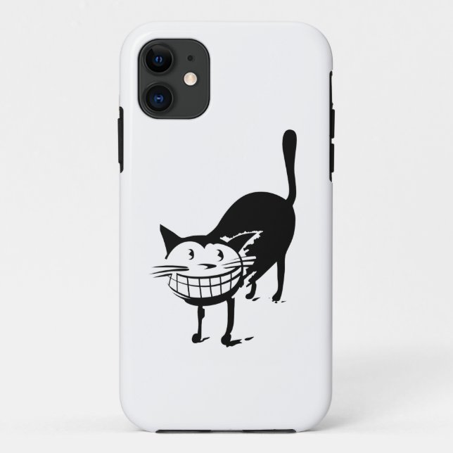 Funda De Case-Mate Para iPhone Estuche para iPhone para Funda Gato Grinning-Mate (Reverso)