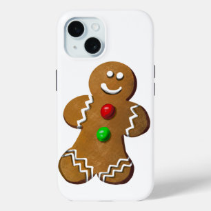 Funda Para iPhone 15 Estuche para iPhone para hombre de pan de jengibre