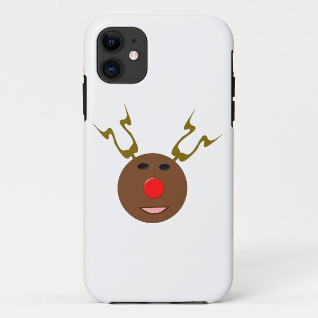 Funda De Case-Mate Para iPhone Estuche para iPhone para renos de ciberNavidades (Reverso)