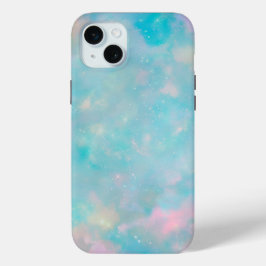 Funda Para iPhone 15 Mini Estuche para iPhone Pastel Celestial Dreamscape