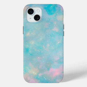 Funda Para iPhone 15 Mini Estuche para iPhone Pastel Celestial Dreamscape