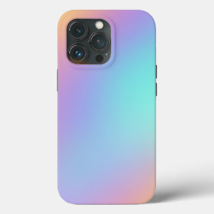 13 Pro Estuche para iPhone Pastel Gradient Colorful Funda