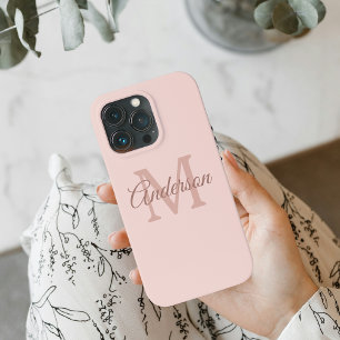 Funda Para iPhone 13 Pro Estuche para iPhone Pastel Pink personalizado   In