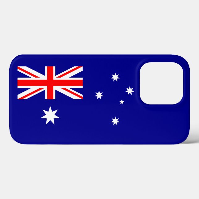 Funda De Case-Mate Para iPhone Estuche para iPhone Patriotic Australian Flag Fund (Reverso  (Horizontal))