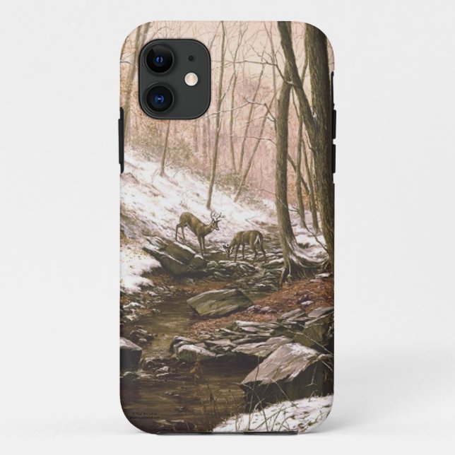Funda De Case-Mate Para iPhone Estuche para iPhone Paul McGehee "First Snow" (Reverso)