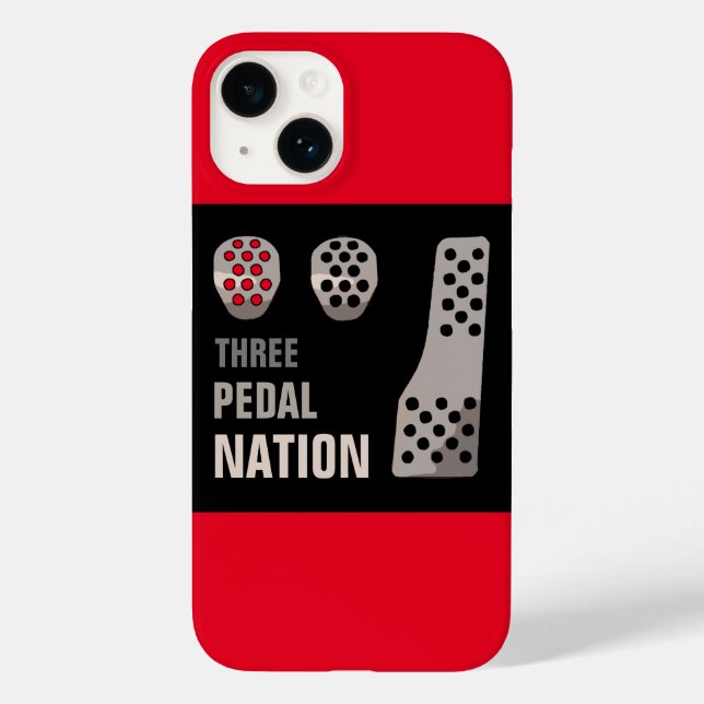 Funda De Case-Mate Para iPhone Estuche para iPhone PEDAL NATION (Reverso )