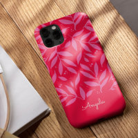 Estuche para iPhone personalizable para follaje ro