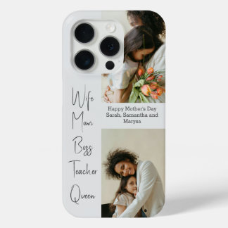 Funda Para iPhone 15 Pro Estuche para iPhone personalizado con Collage de f