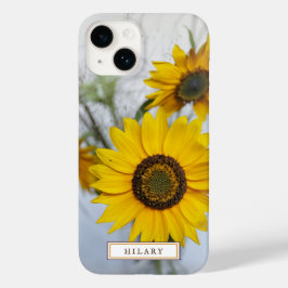 Funda Para iPhone 14 De Case-Mate Estuche para iPhone Personalizado de girasoles ama