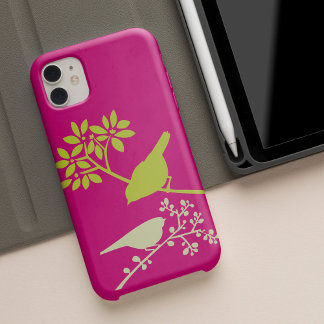 Funda Para iPhone 15 Pro Max Estuche para iPhone Personalizado de pájaros color