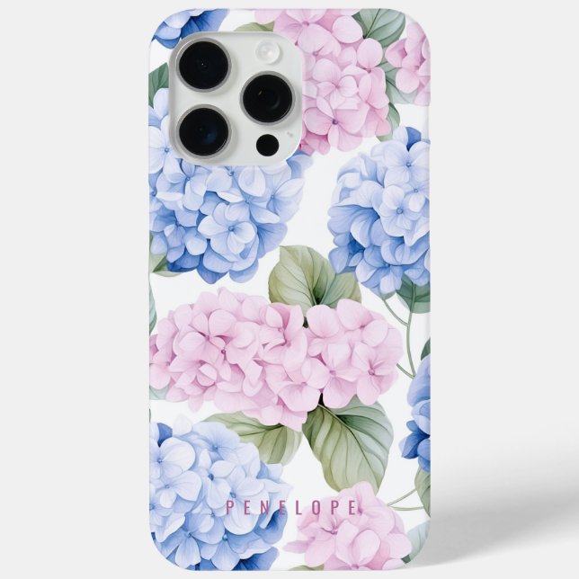 Funda De Case-Mate Para iPhone Estuche para iPhone personalizado Pink Blue hidran (Reverso )
